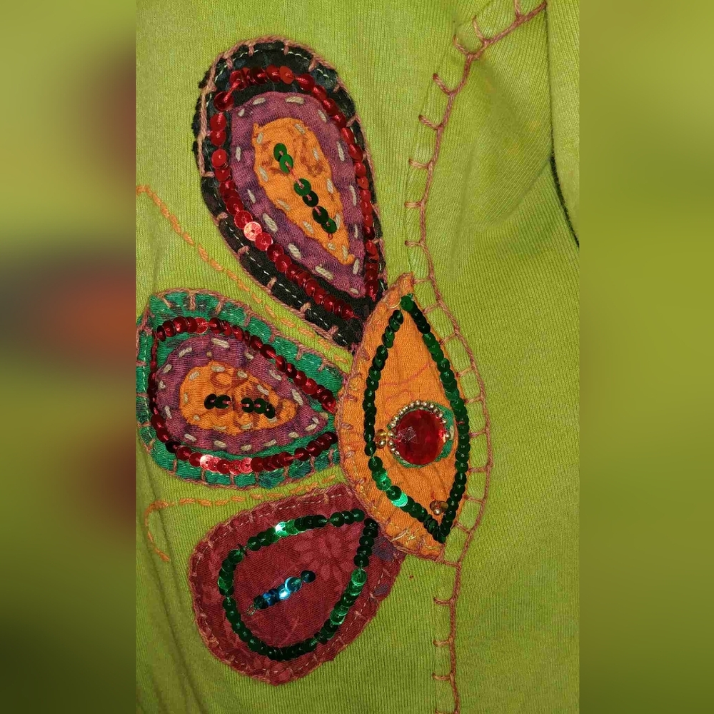 Leopards & Roses Embroidered Jacket - Picture 4 of 6